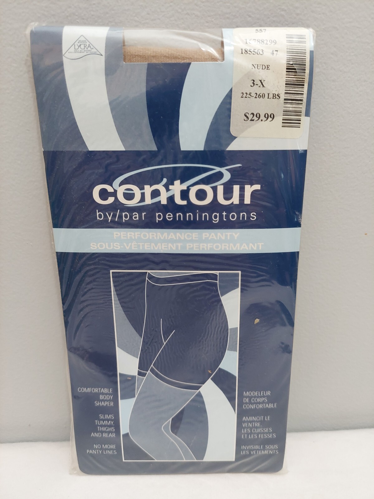 Vintage Pantyhose 3 for 35$ Penningtons Perfomance Panty Nude Size 3X BCONT01