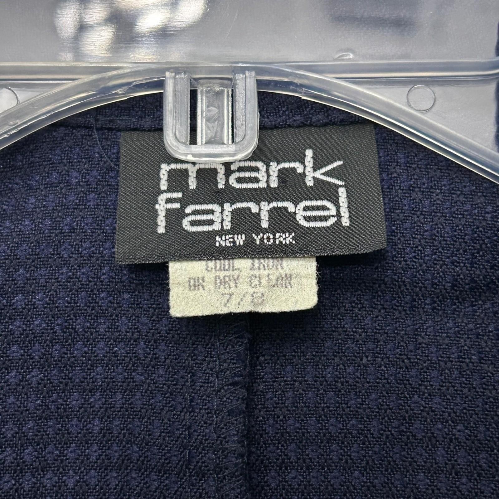 VTG Mark Farrel Top Women’s 7/8 Tank Double Breasted Button Preppy Classic Retro