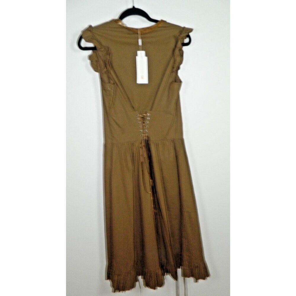 Belle Poque Dress Large Brown Steampunk Goth Victorian Romantic Fairycore
