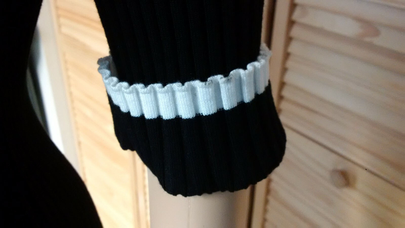Zip-Front Short Sleeve Sparkle Sweater
