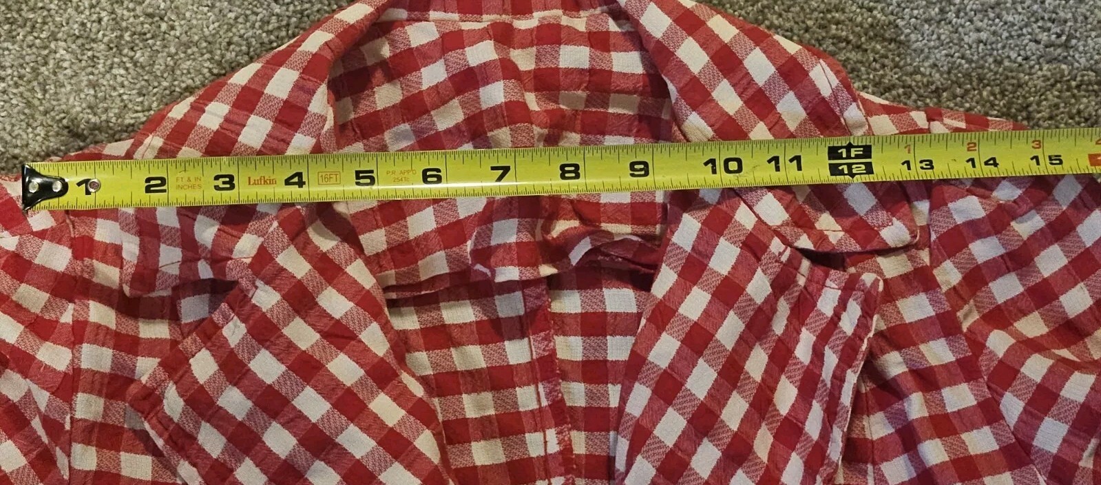 Vintage Red And White Checked Blazer The Outsider Happy Legs Inc Womens Retro