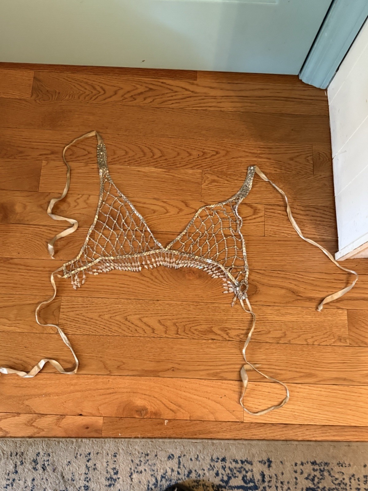 1920s Showgirl Burlesque Bra Incredible Condition! Collectors Item! Rare !