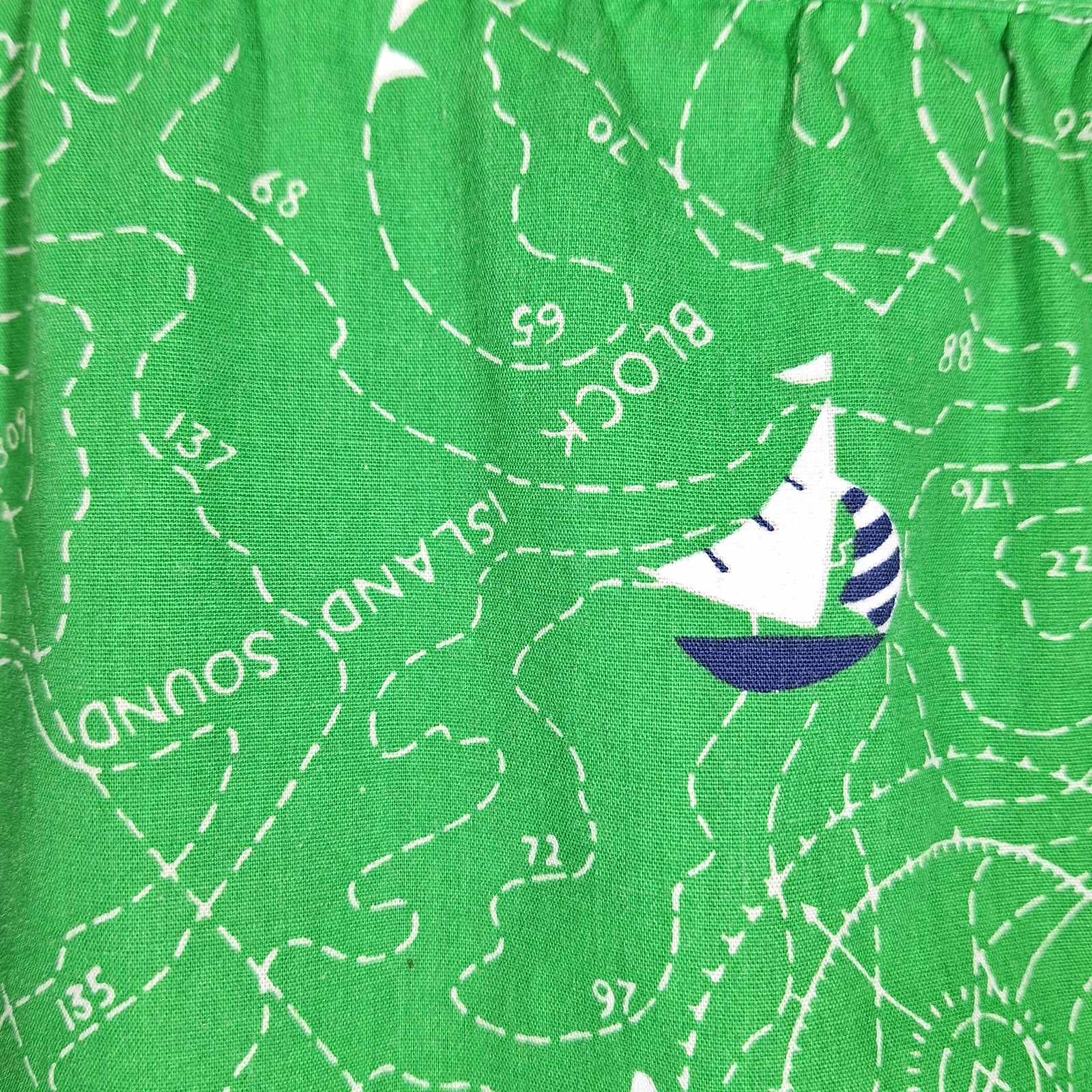 Vtg Lady Halrin Skirt Sz XS Sailboat, Joyce Top M Nautical Coastal Nantucket