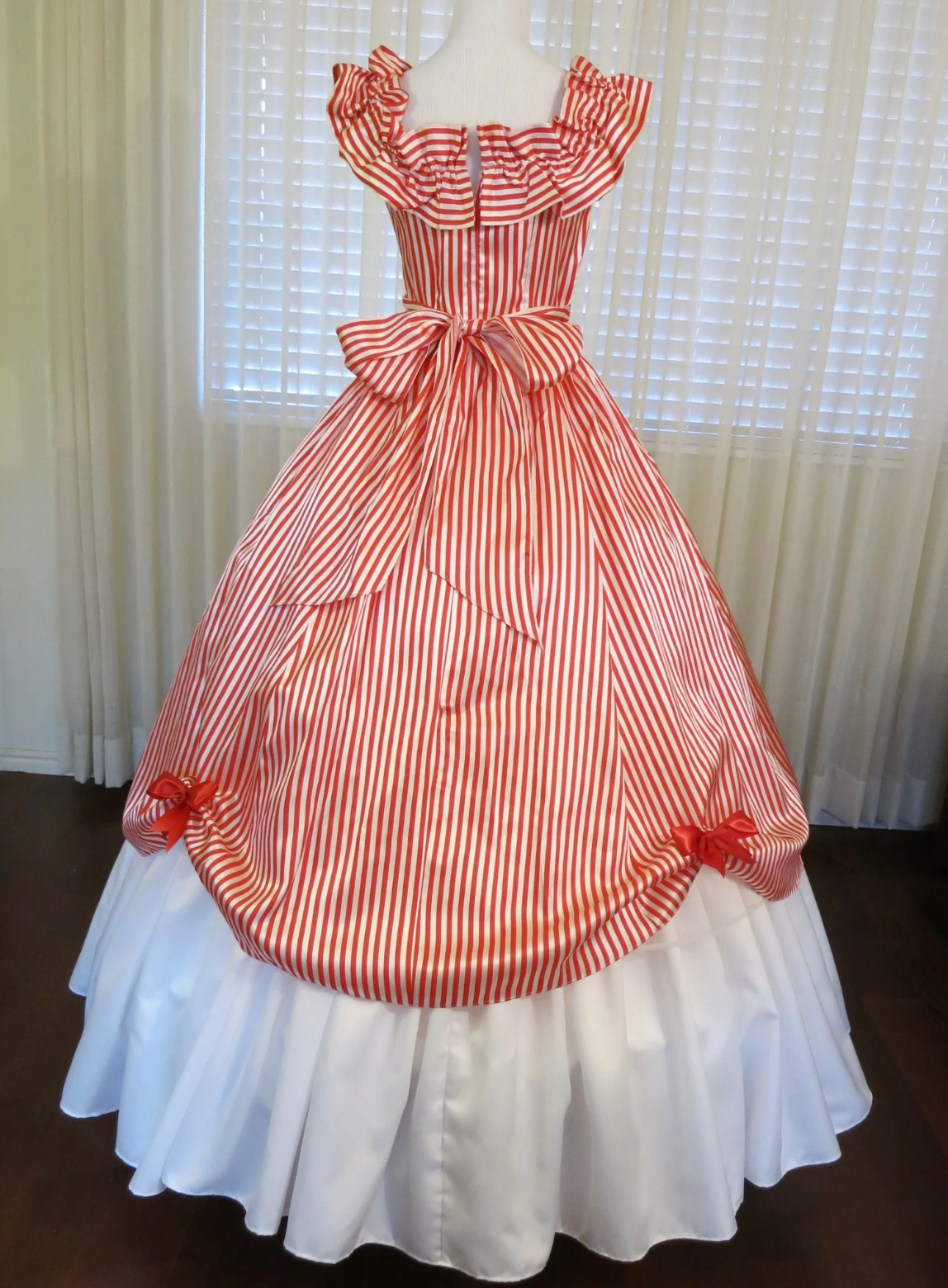 Vintage Prom Dress, Southern Belle dress, waist 27″