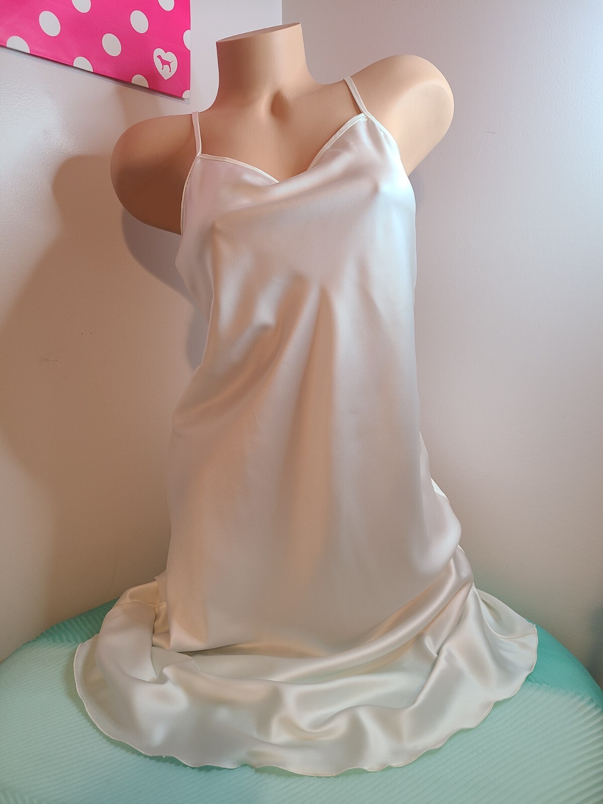 Y2K Armani Collezioni Silk Satin Midi Slip Dress Size 8 (Med)