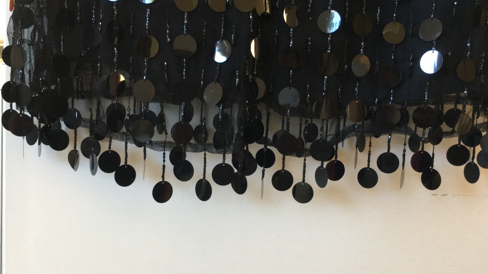 Vintage Vivienne Tam East Wind Code_Black Beaded Dress