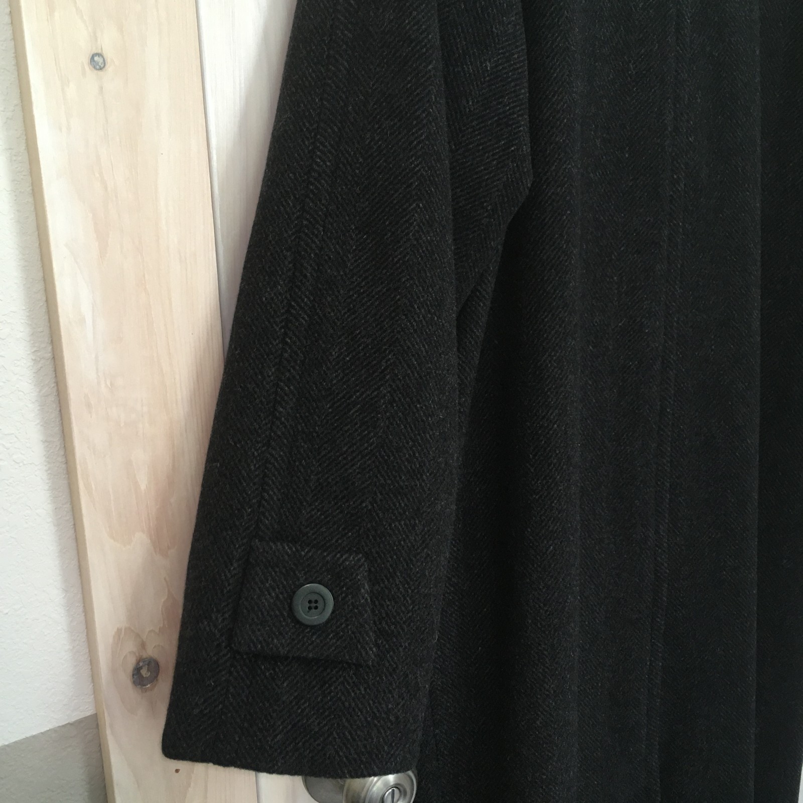 Kristin Blake 100% wool long coat 100% acetate Vintage size 6 Ladies USA Made