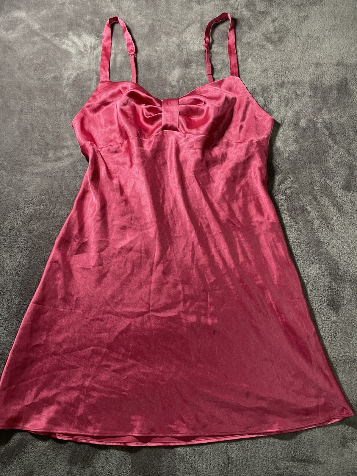 Vintage 2008 Victoria’s Secret Angels SILKY SATIN Babydoll Lingerie S Coquette