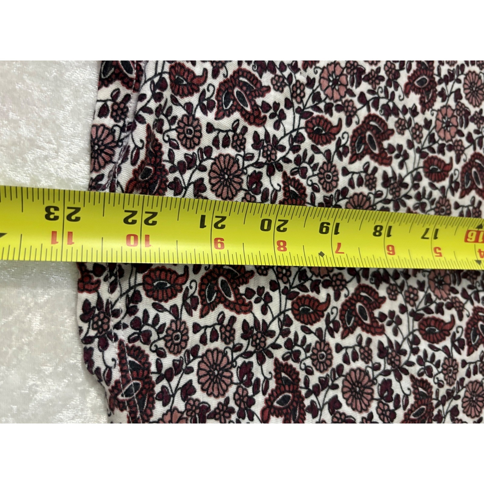 Lucky Brand Y2K Boho Fairycore Floral Puff Sleeve Top Cottagecore Indie Sleaze