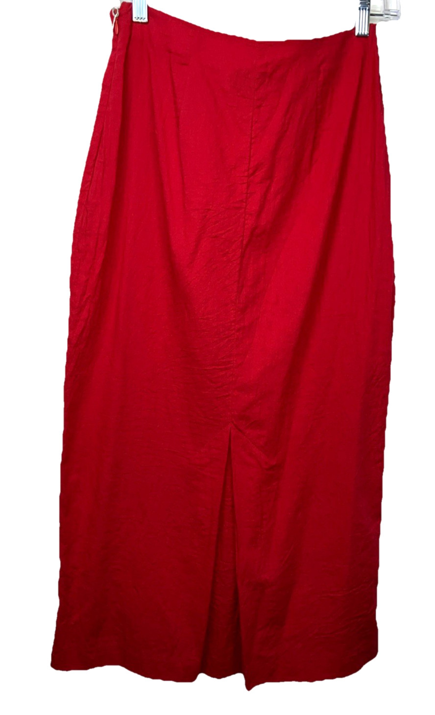 Vintage 80s NWT NOS Norma Kamali Cotton Pencil Skirt Summer