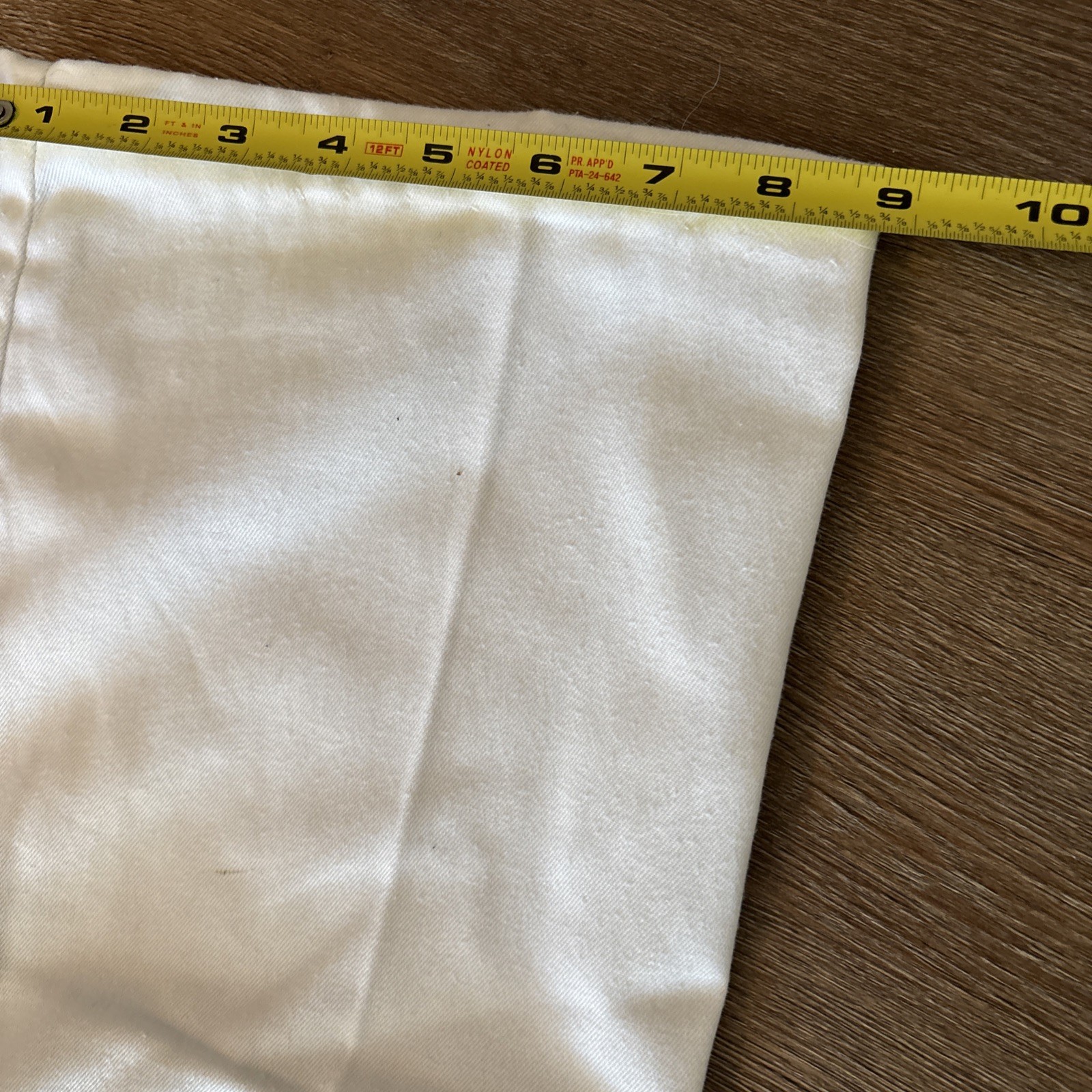 Vintage PIZZAZZ Pants High Waist 70s 80s White Made In USA 30×30