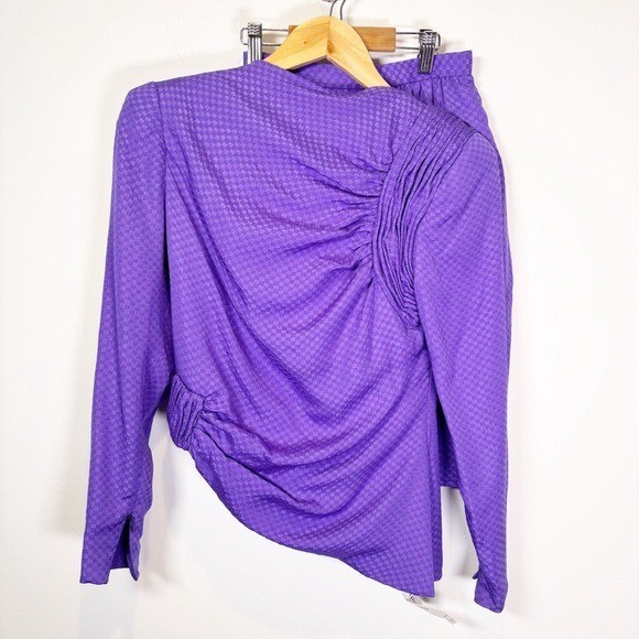 Vintage Stanley Platos Silk Skirt Set