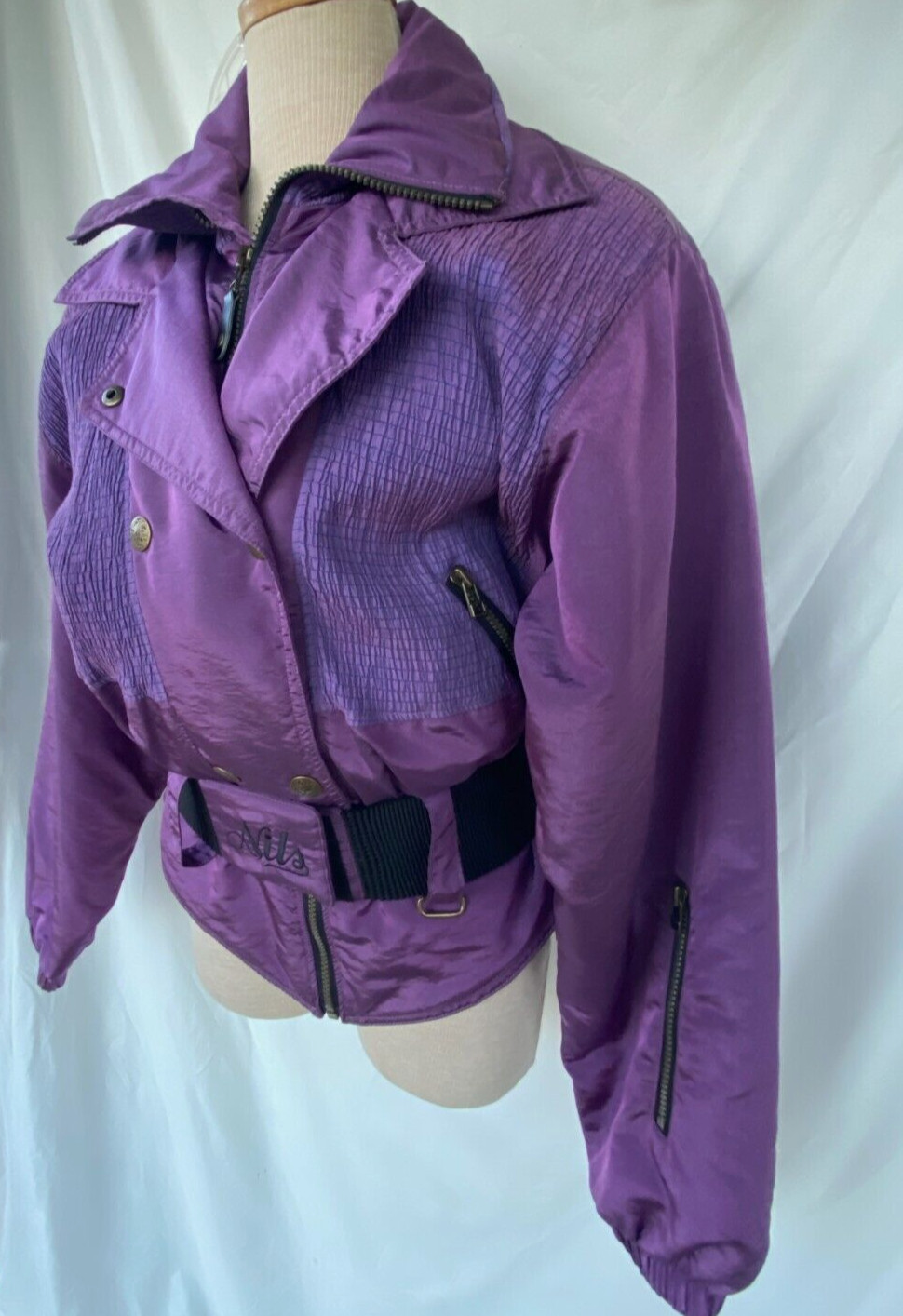 VTG 80’s..NILS..PURPLE..SKI / SNOWBOARD..JACKET..WOMEN 10
