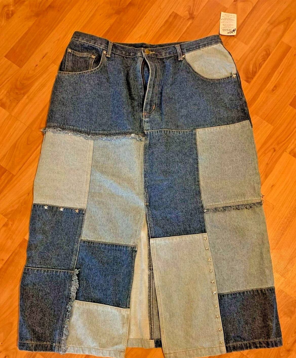 Vintage 90s Denim Skirt by Just Blu Size H4
