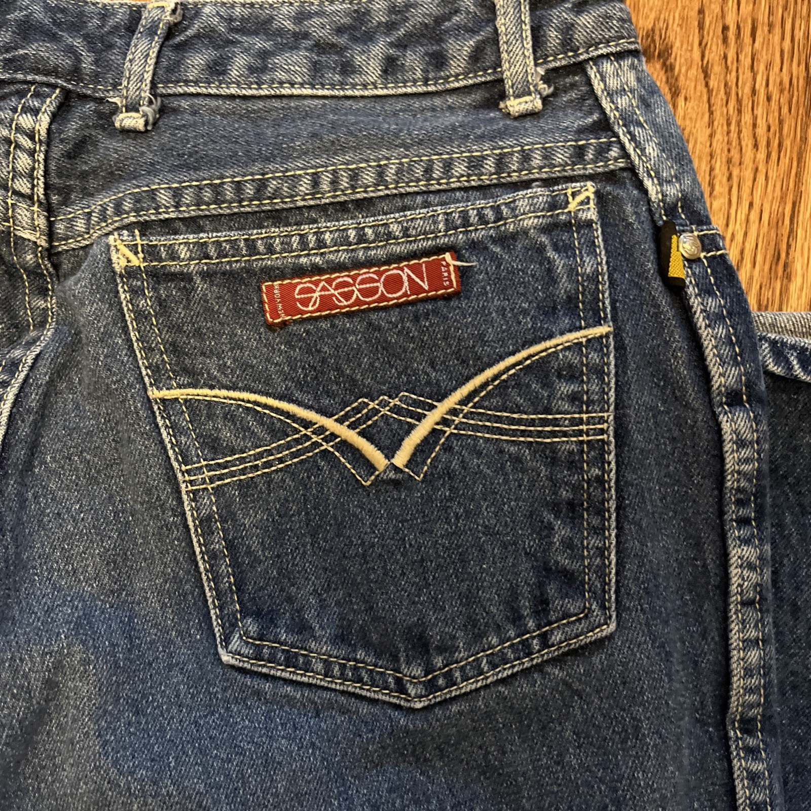 Sasson Jordache Horsehead Jeans sz 10 VINTAGE 80s High Waist Straight