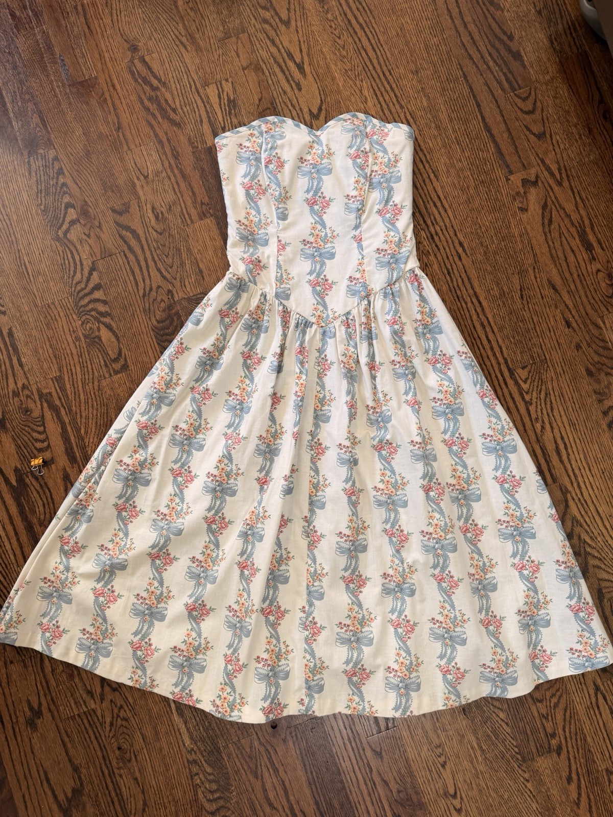 Vintage Misty Lane Sweetheart Dress Size Small Cottage Core