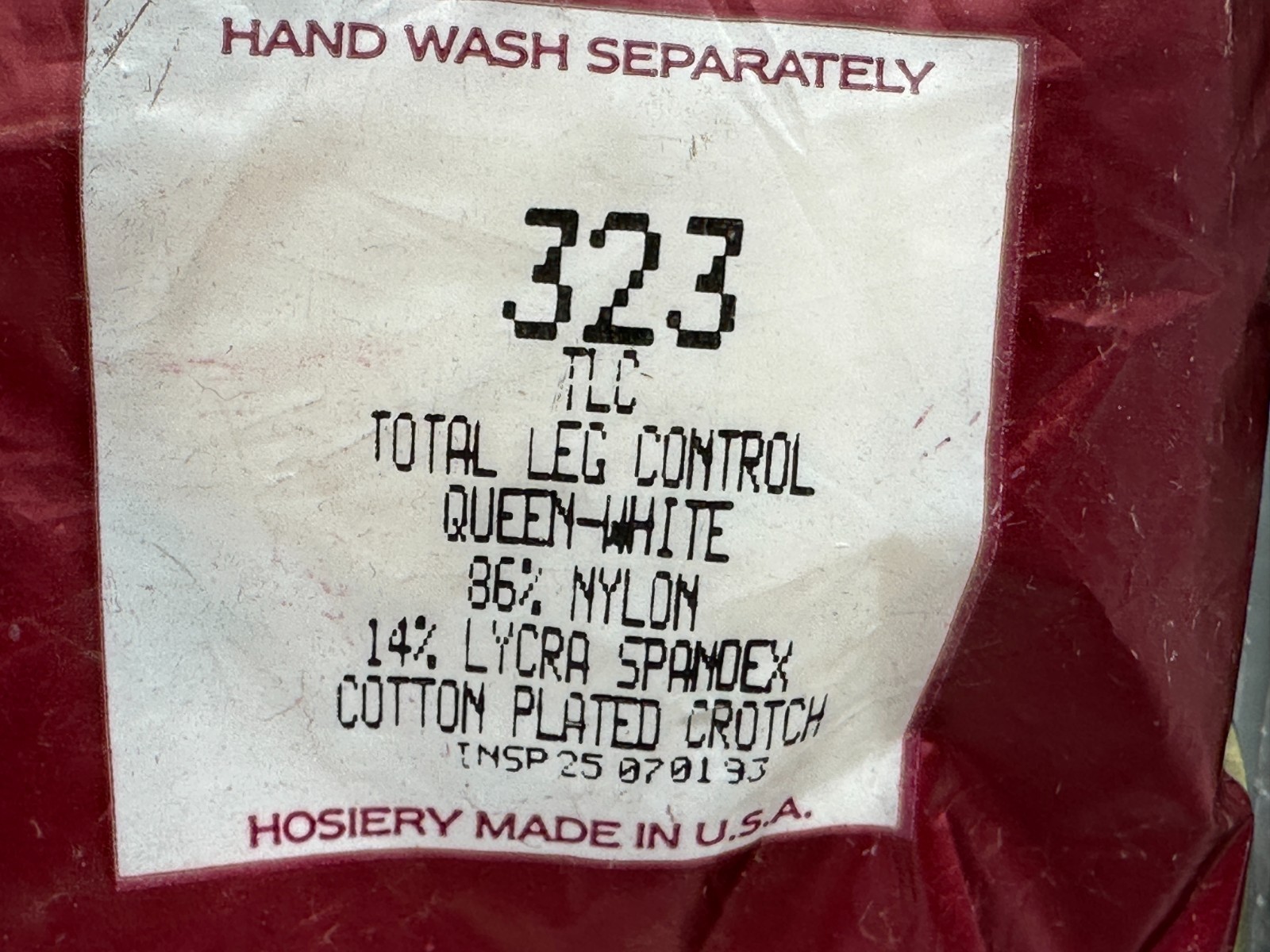 2 SILKIES Pantyhose Nylon Spandex X-Large Queen Dark Navy 050527 White 323 NEW