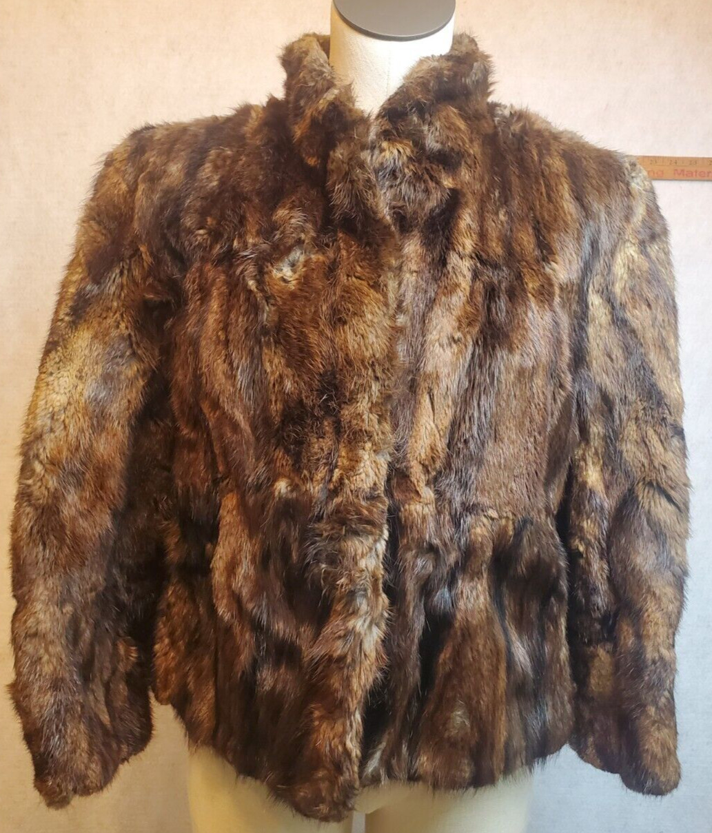1940s Sable jacket Philip Surfas & Sons-Vintage-split good for crafts/projects/t