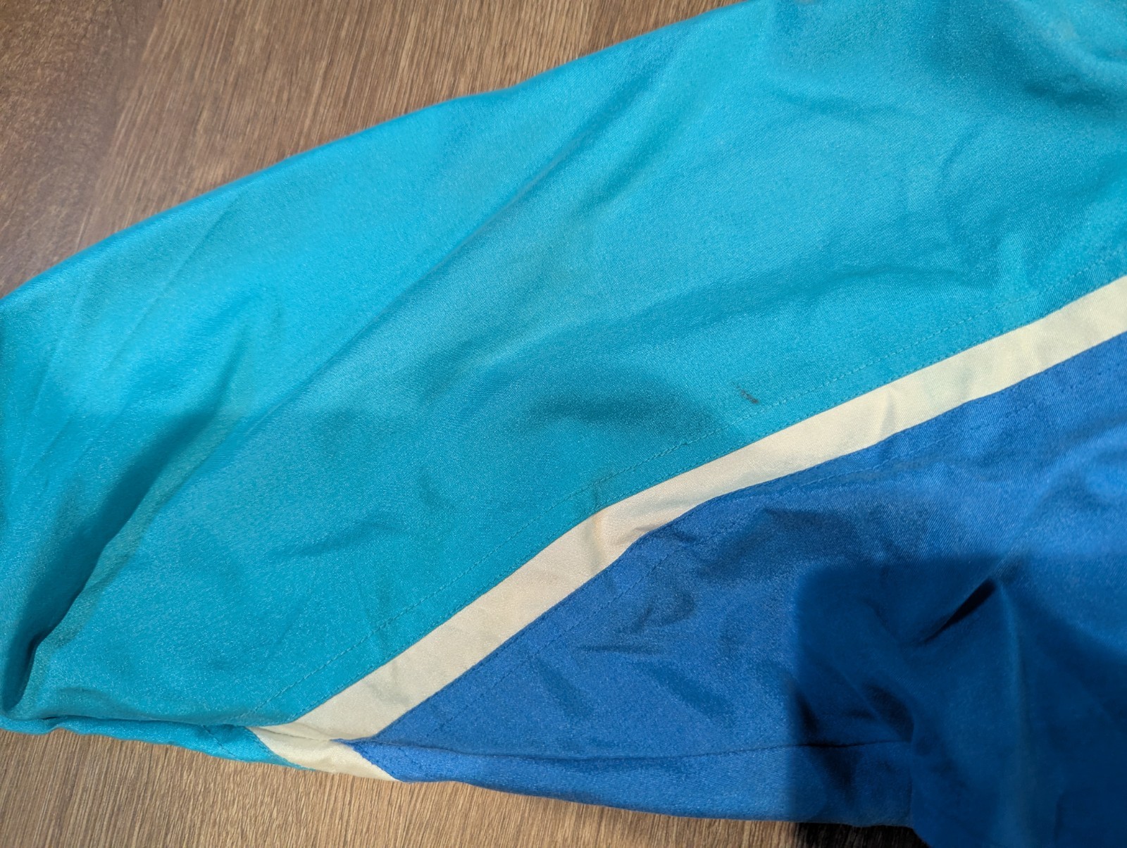Vintage 80s 90s Avait Sportif Teal Blue Windbreaker Track Suit W Petite Medium