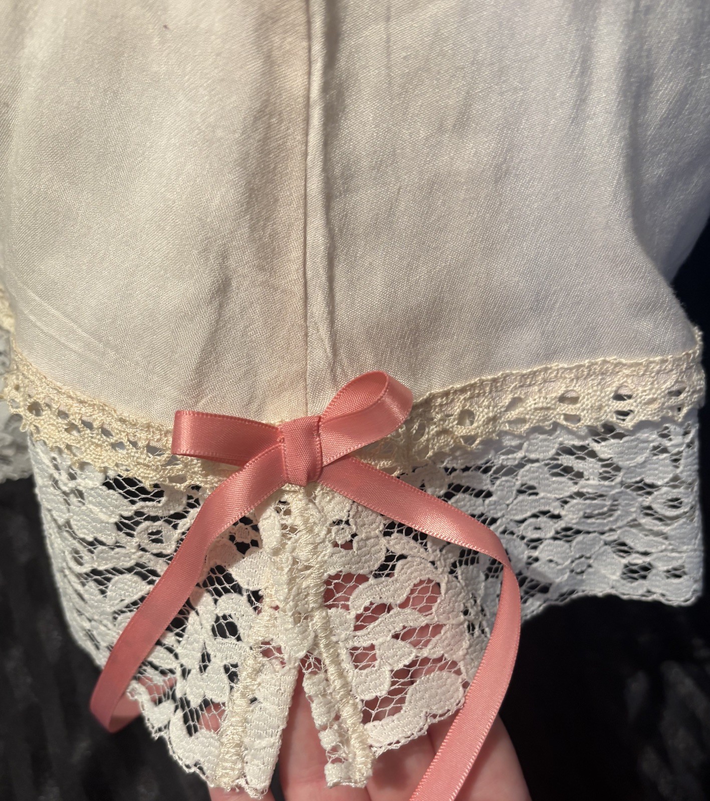 Custom Short Skirt w/ lace Sz 9