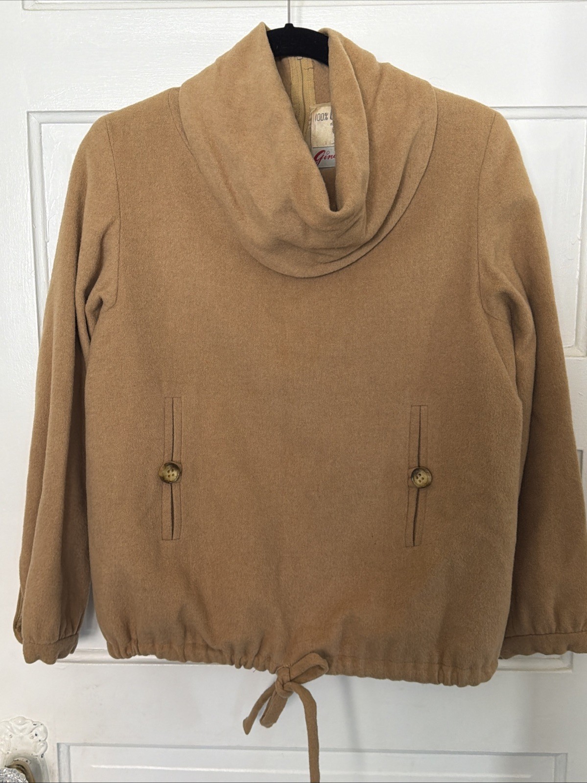 Vintage Gino Rossi Camel Hair Top Separates Union Made For Wilson 36-38” Bust