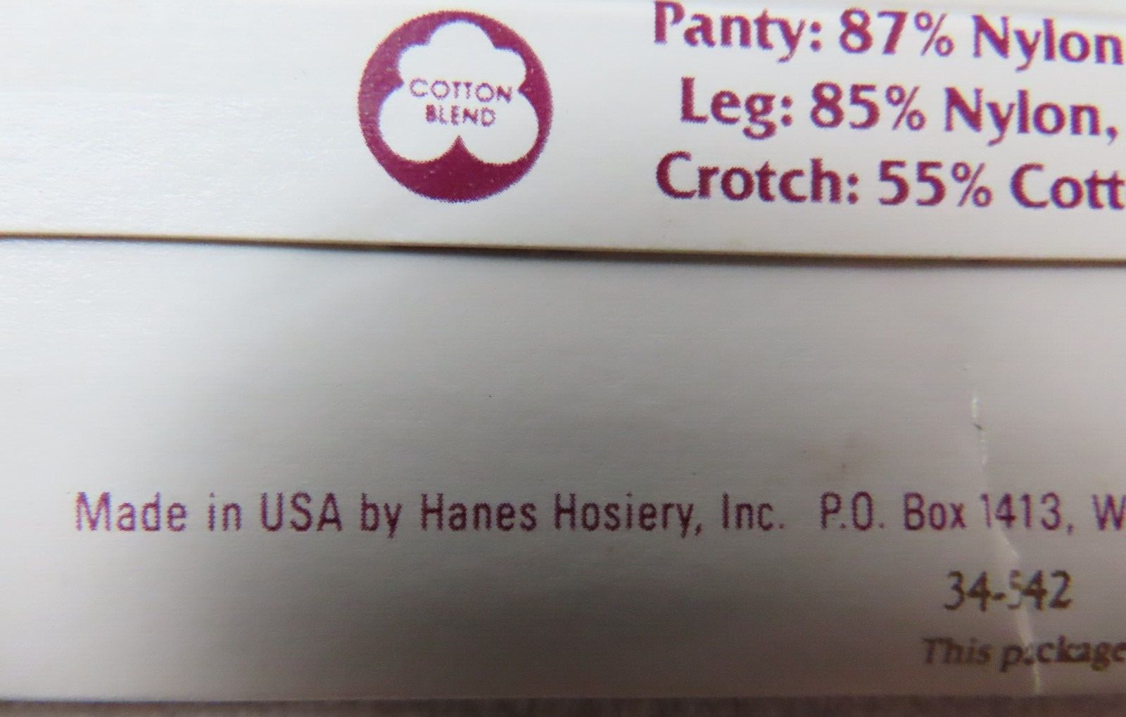 Hanes Silk Reflections Taupe Sheer Sandalfoot Pantyhose Vintage 1989 NOS EF