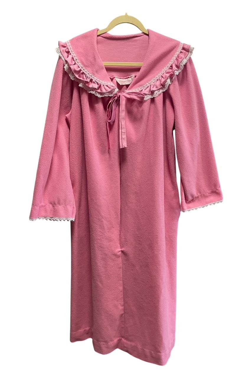 Vintage Sears Carriage Court Womens Nightgown Size M 12/14 Cottagecore Victorian