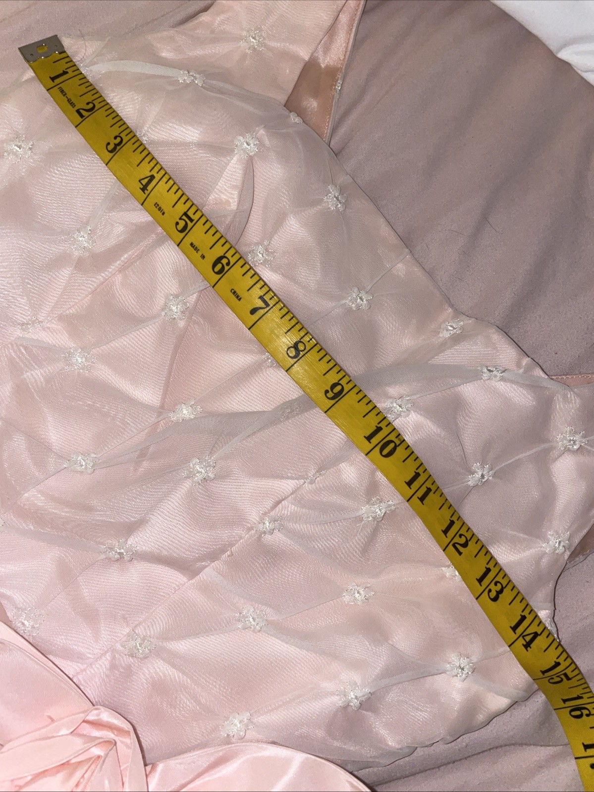 Vintage Womans 50’s Dress Jackie O Pink Party Prom dress Tulle Slip CHIFFON OVER