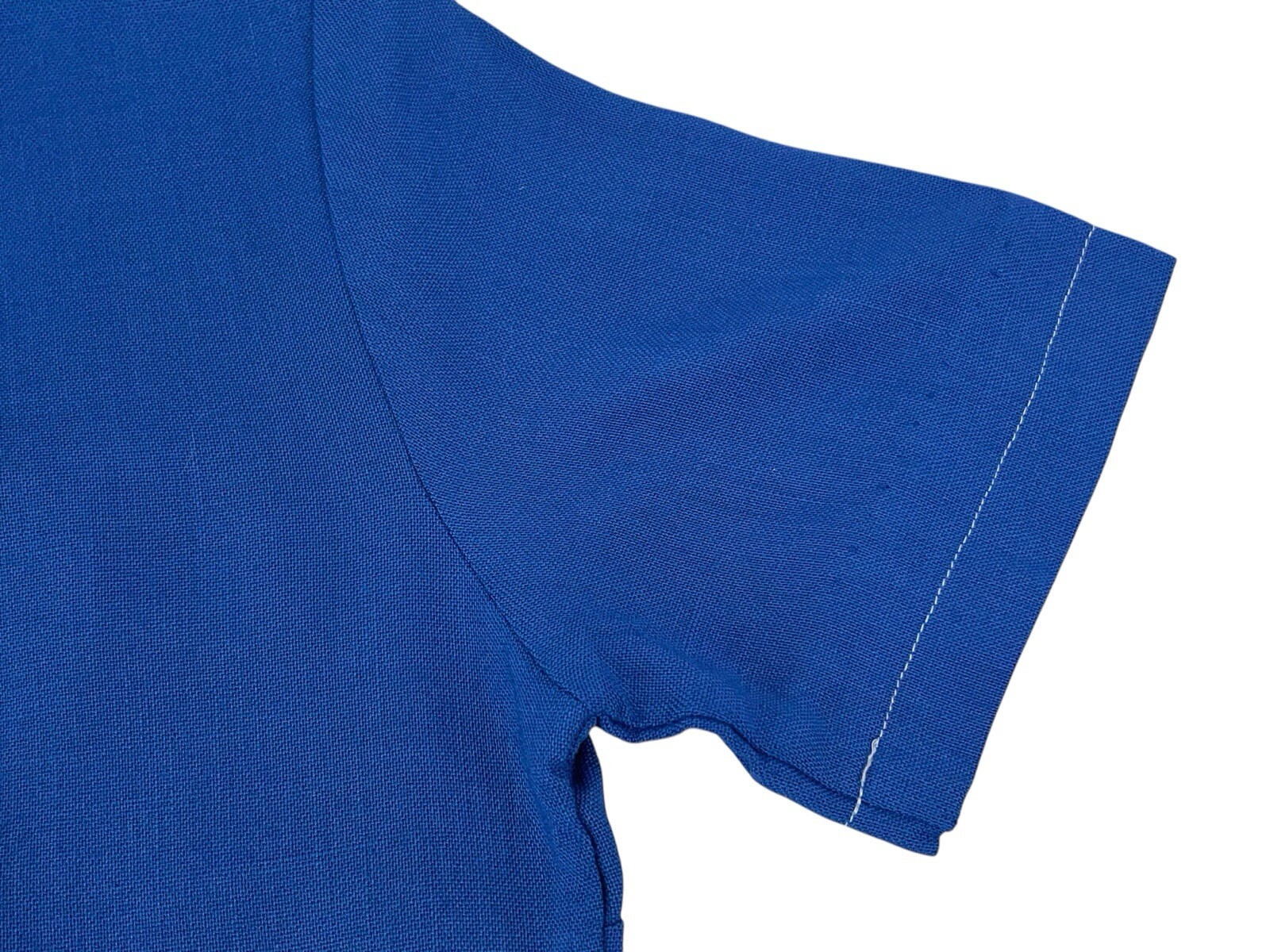 Vintage 1950’s Navy Day Dress Pat Perkins Rayon Pleated Skirt Size 4