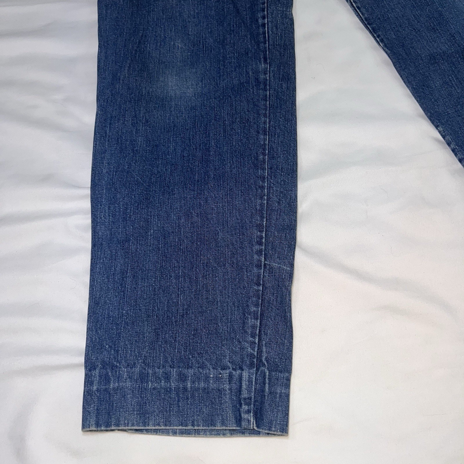 Club De France Jeans Europe Size 38 / US 6 Blue Fiold Over Denim Vintage 70s 80s