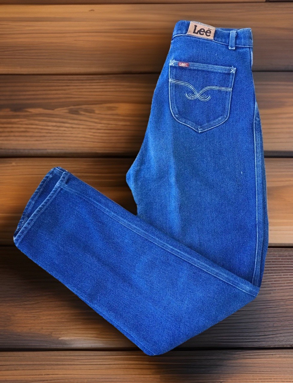 Vintage Lee Riders High Waist Jeans Union MADE IN USA Cowgirl Size 14 31 Waist
