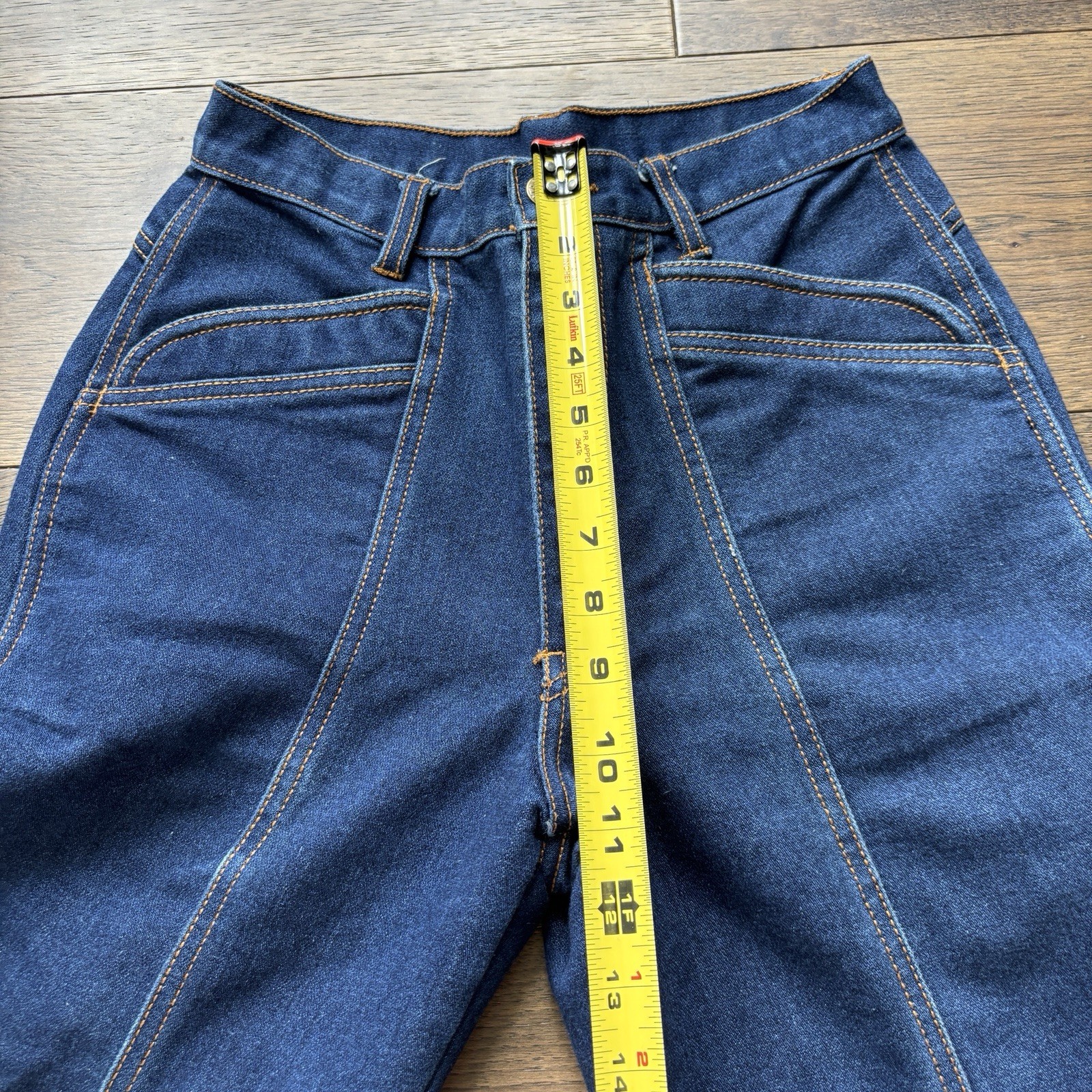 Gitano 80s 90s High Rise Dark Wash High Waist Tapered Mom Jeans Women Sz 10/11