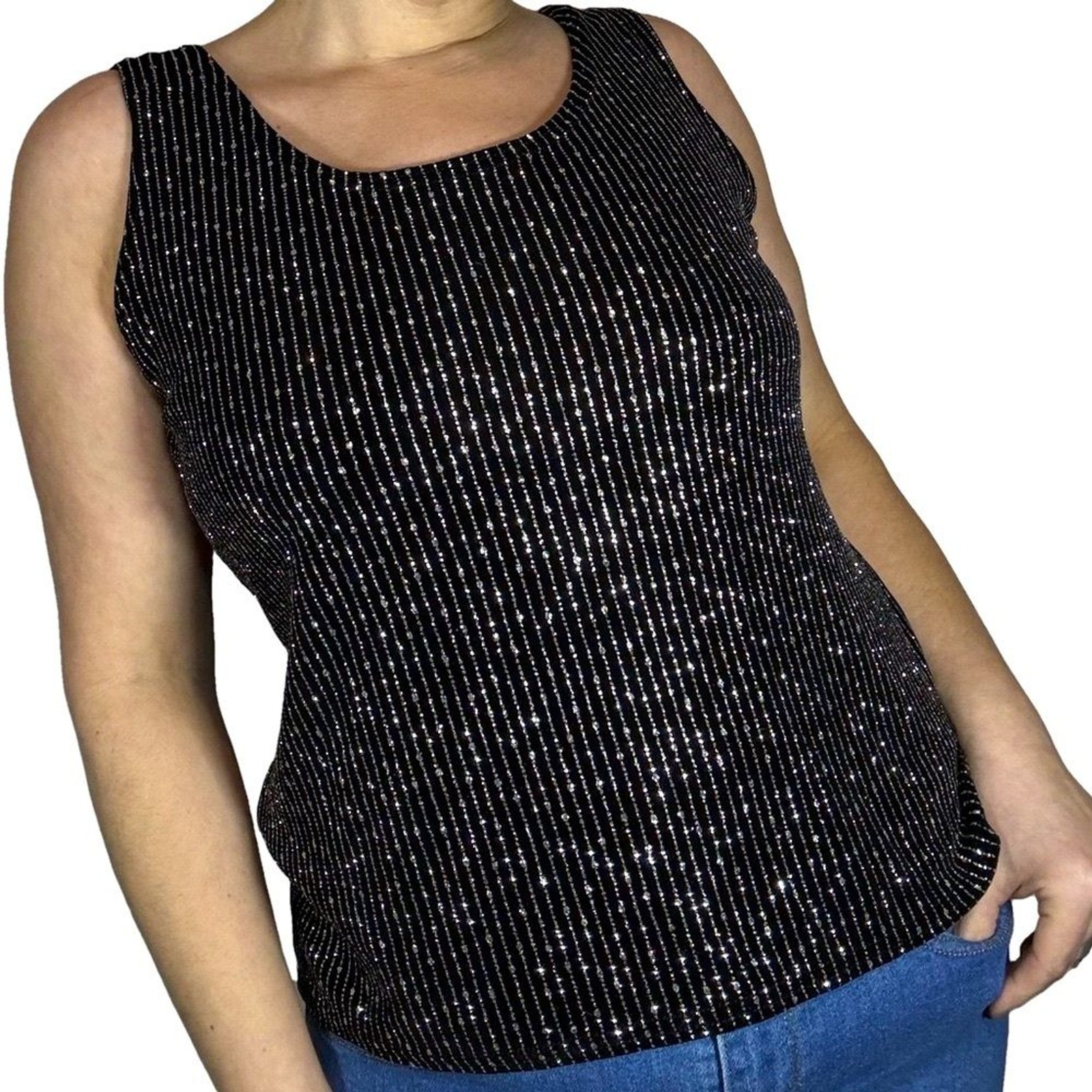 ONYX Nite – Vintage lined tank top size XL