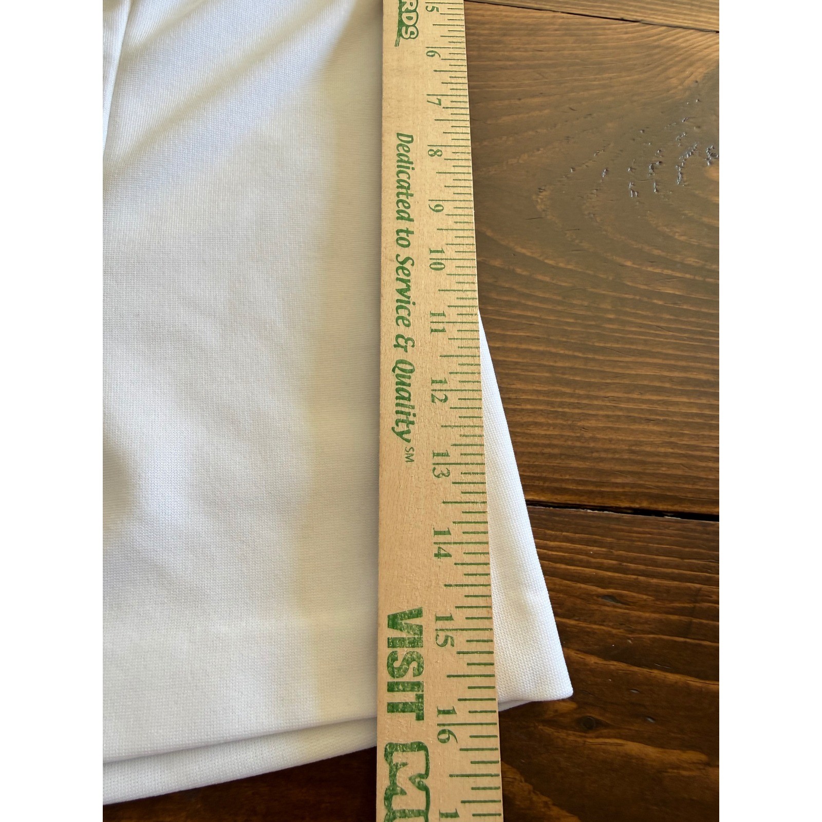 Vintage 70s White Dagger Collar Button Down Shirt Short Sleeve Polyester Blouse