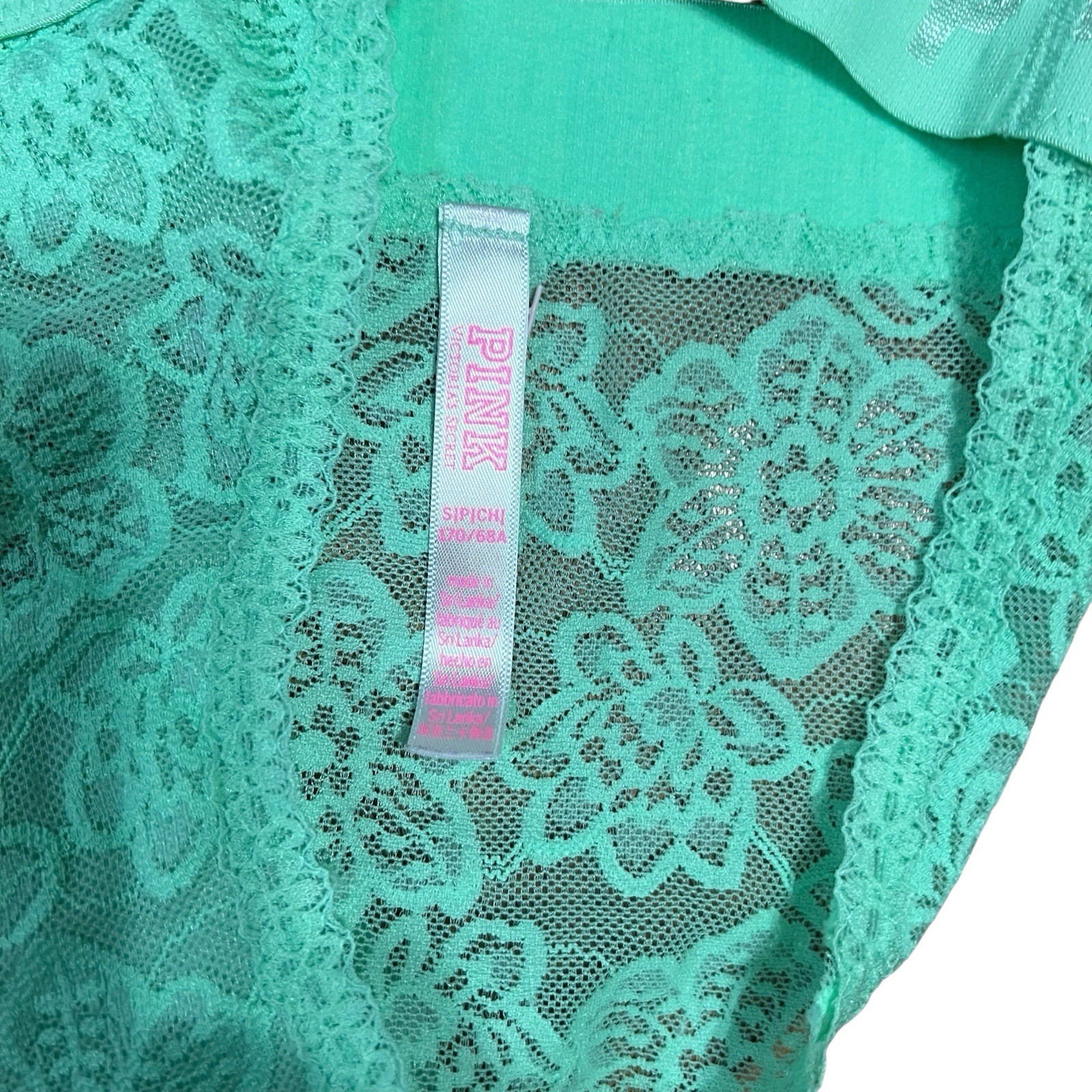 VTG Victoria Secret panties Medium Lace bikini hiphugger with misc lot of 4