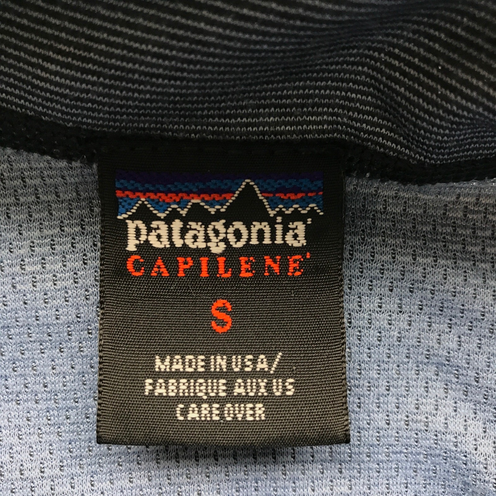 Vintage Patagonia Capilene 1/2 Zip Pullover Shirt Womens Small Long Sleeve Blue