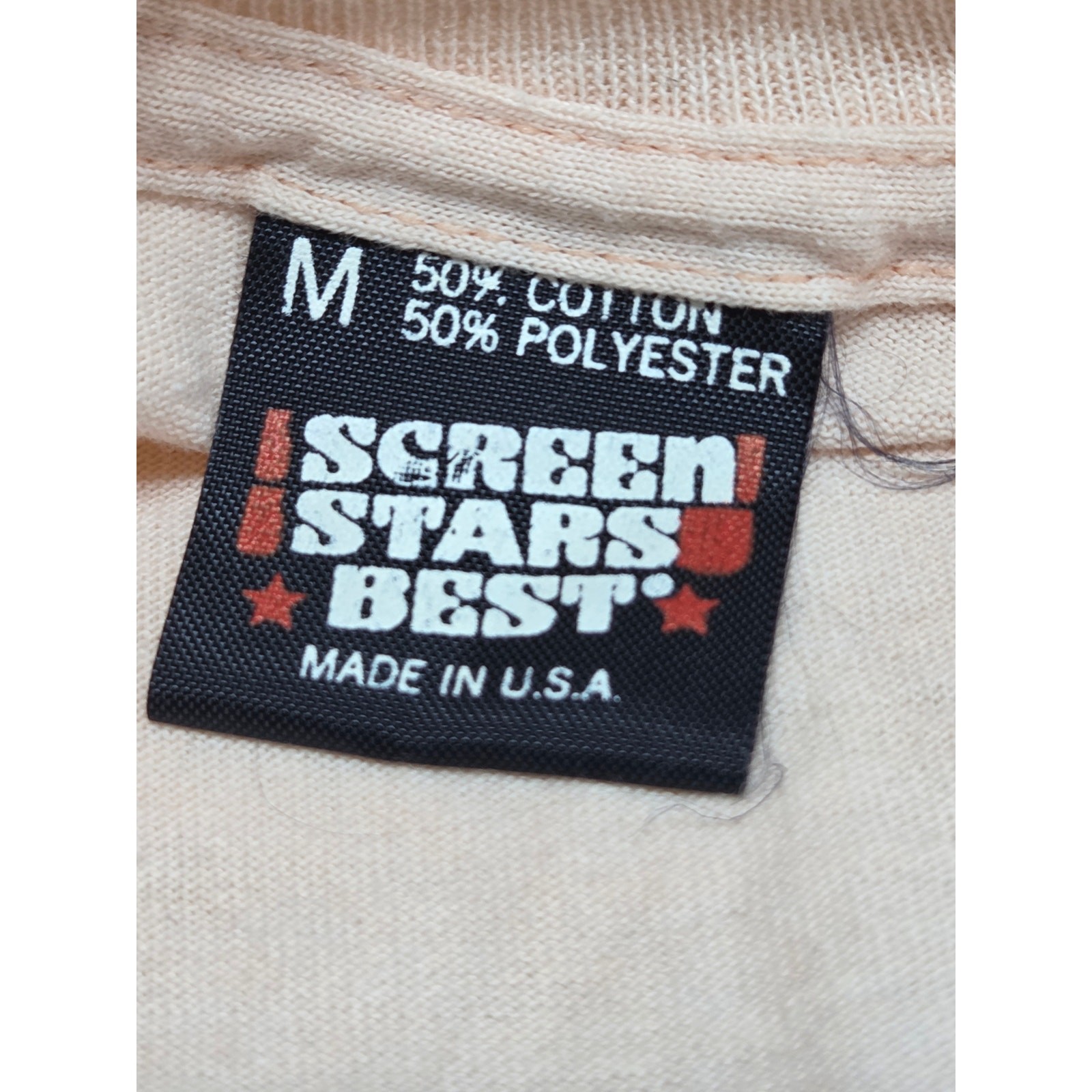 VTG 1980s Rehoboth Beach Surf Sand Sun Graphic Tee Screen Stars Best M