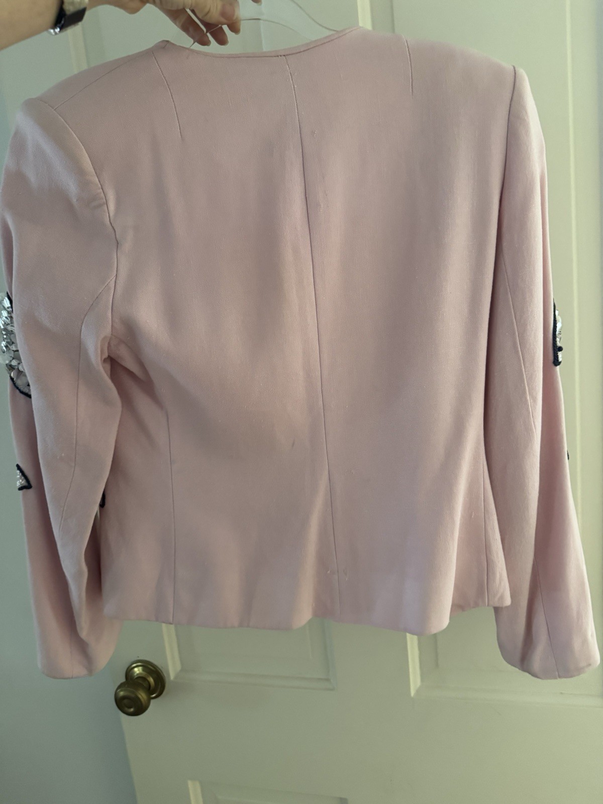 1980s Givenchy Sequin Fish Jacket Only SMALL