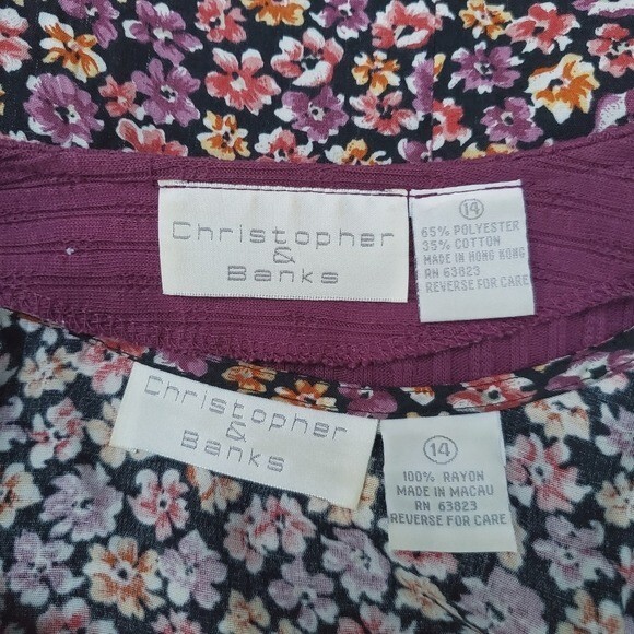 Vintage 90s y2k Floral Sleeveless Sundress Purple Cardigan Set Maxi Dress 14