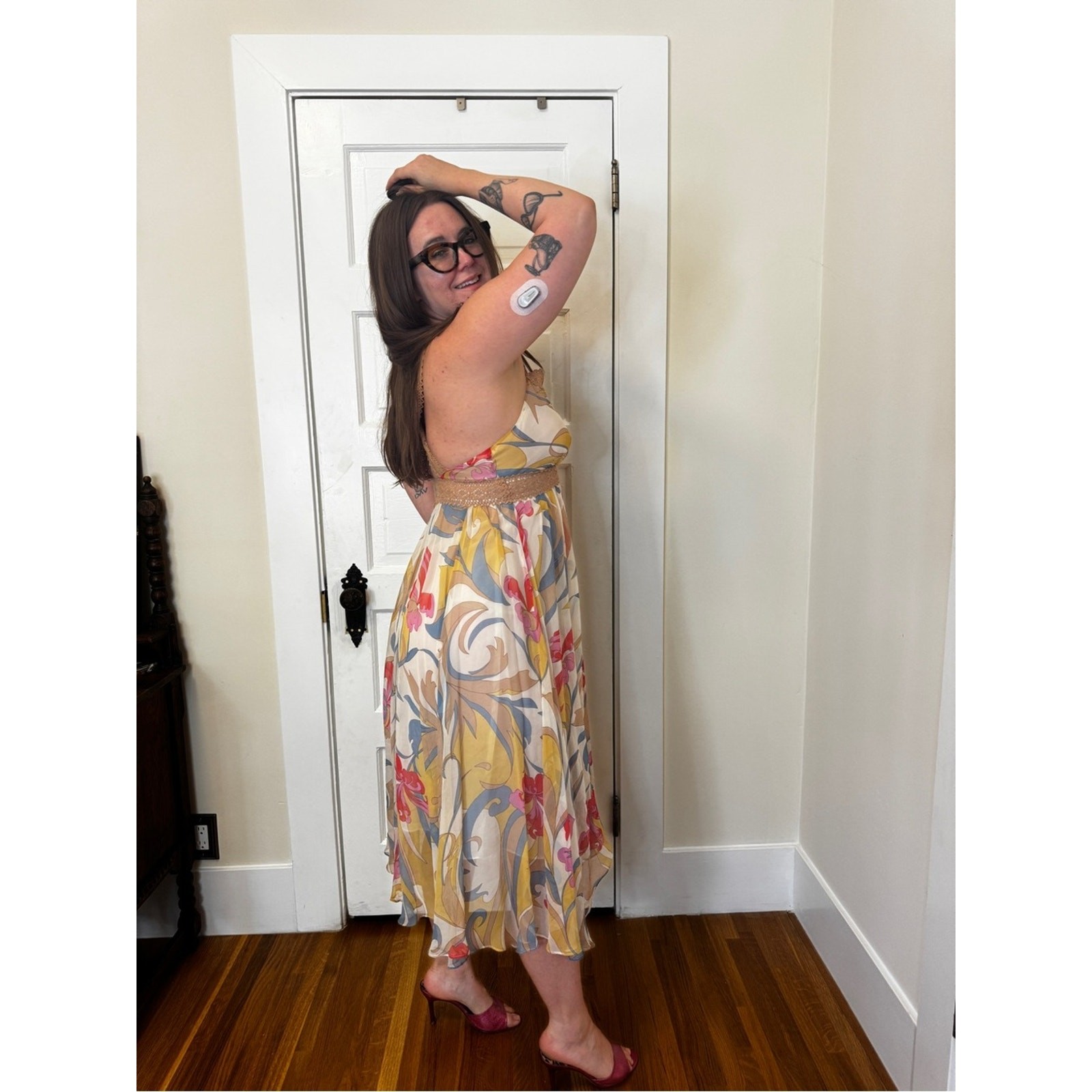 Y2K Vintage Nicole Miller Boho Fairy Dress Sz S