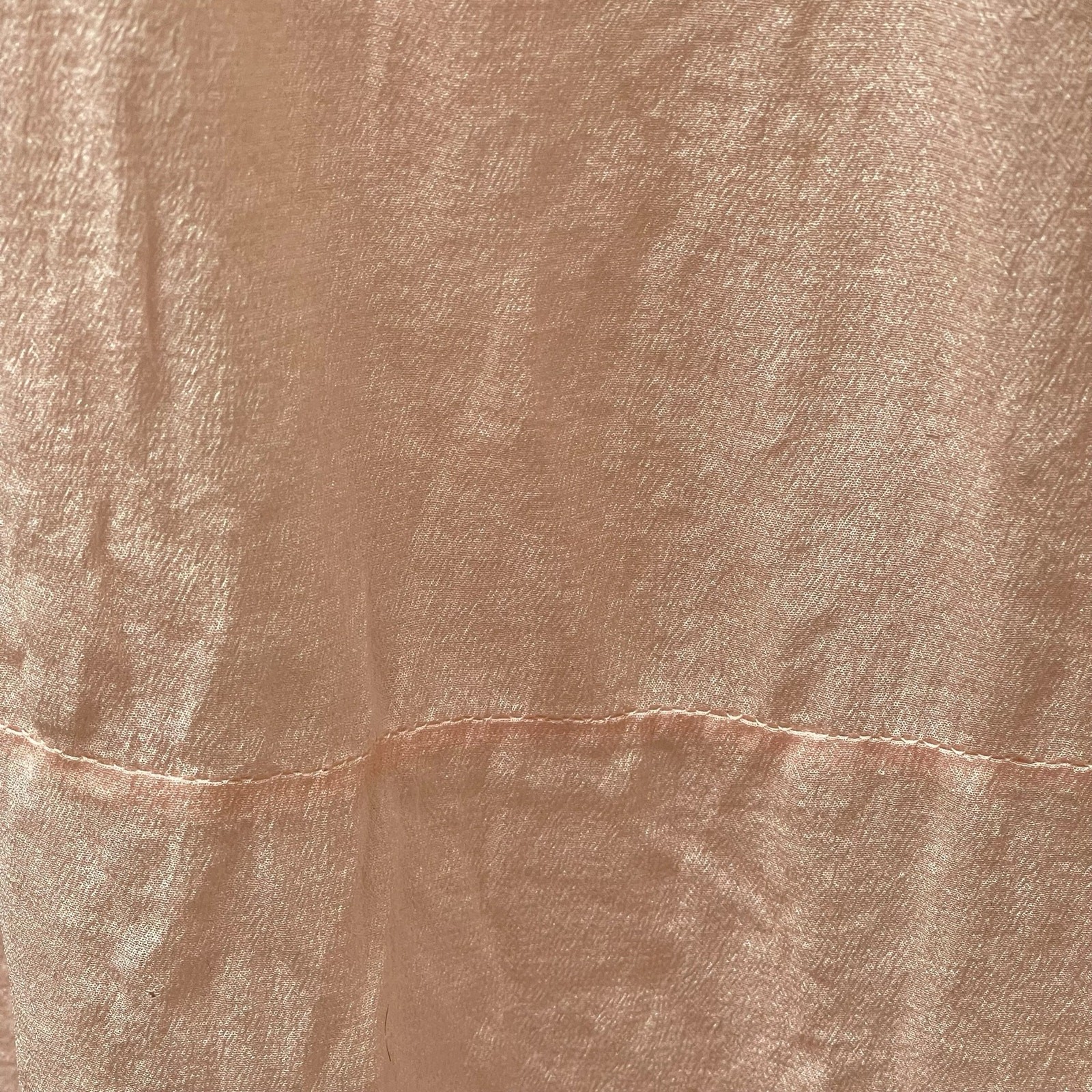 Gossamer Silk & Lace Pink Flapper Slip 1920’s Sheer Art Deco Lingerie Vintage A