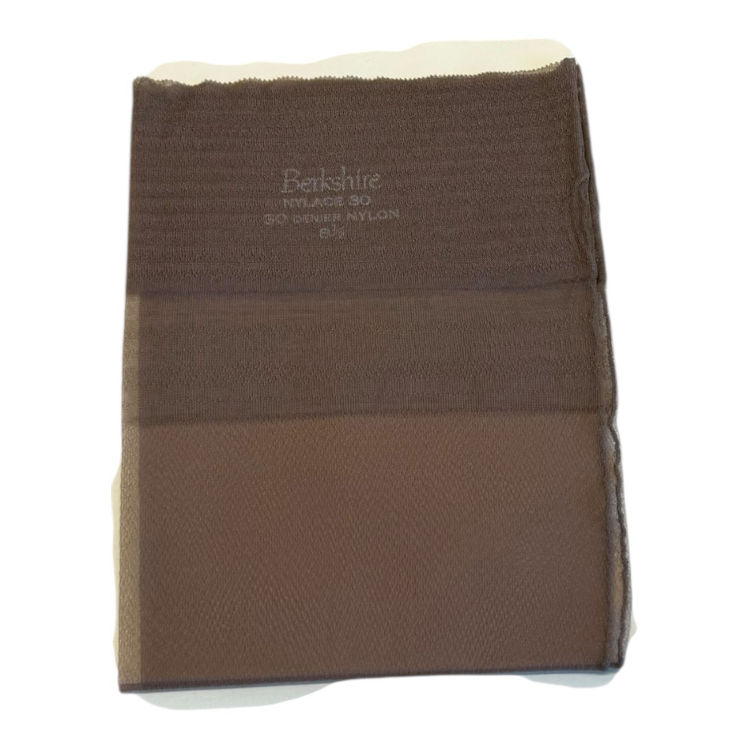 Berkshire Nylace 30 Backseam Stockings Pretty Taupe Cuban Heel 8 1/2