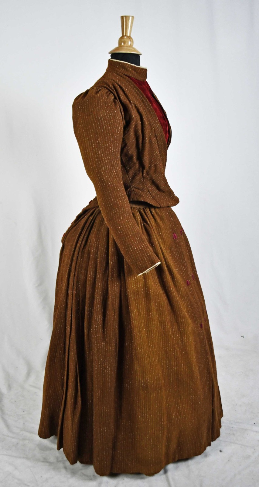 VICTORIAN 2 PIECE AFTERNOON VISITING DRESS 1893