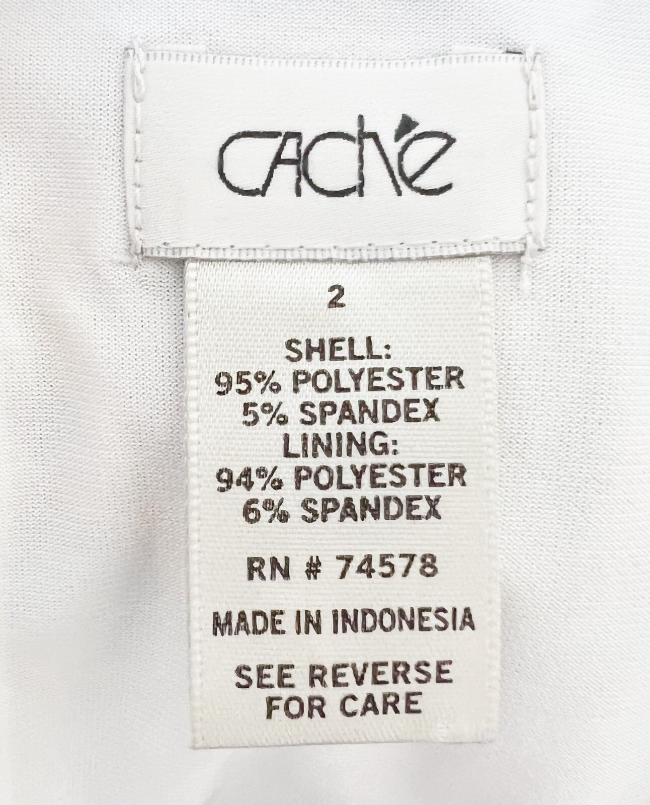 CACHE Dress 2 Colorful Floral Sleeveless Stretch Chain Belt Career Office Siren
