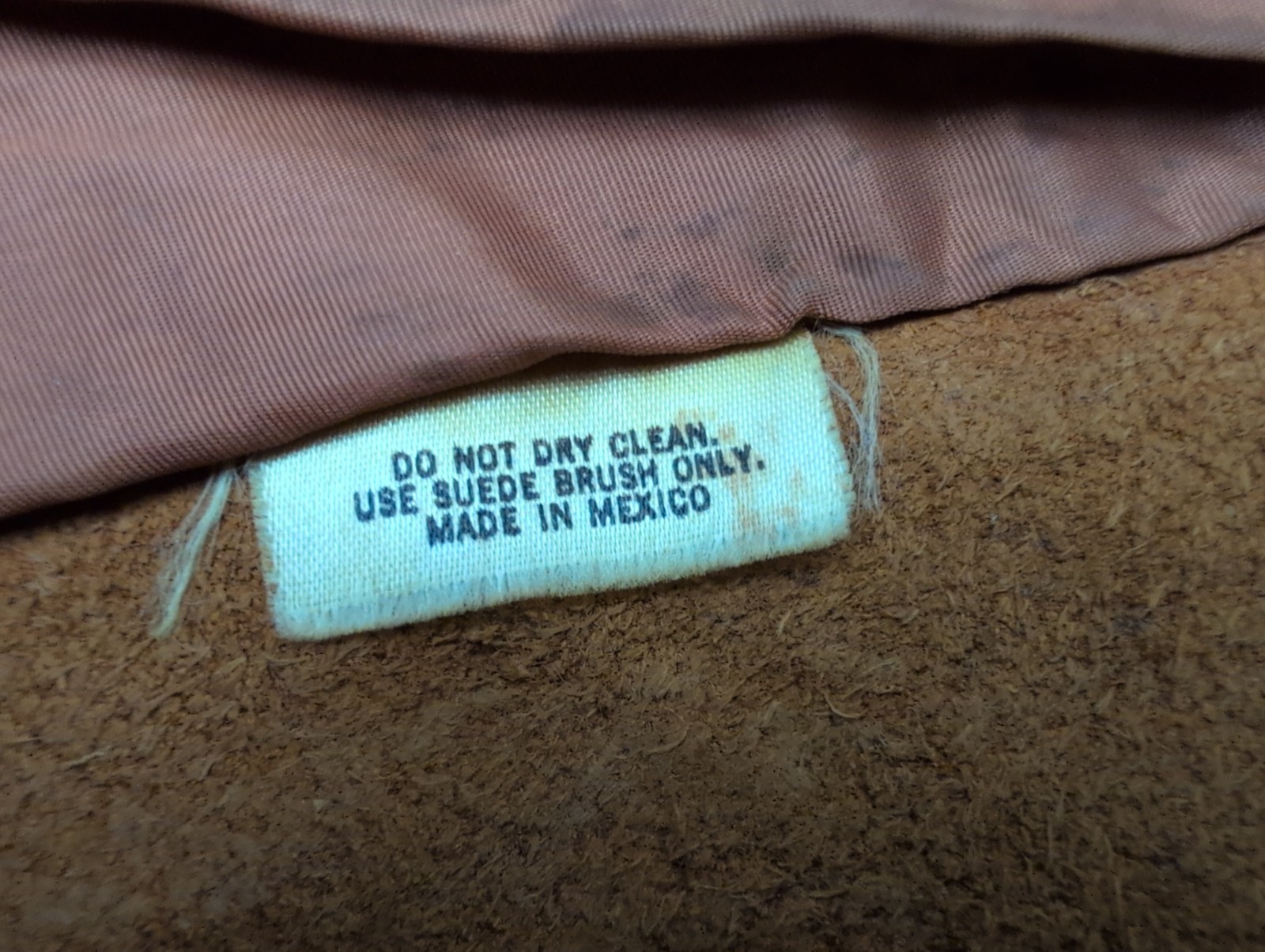 Vintage Tan Suede Hippy Boho Western Gothic Belted Safari Jacket 70s Women S