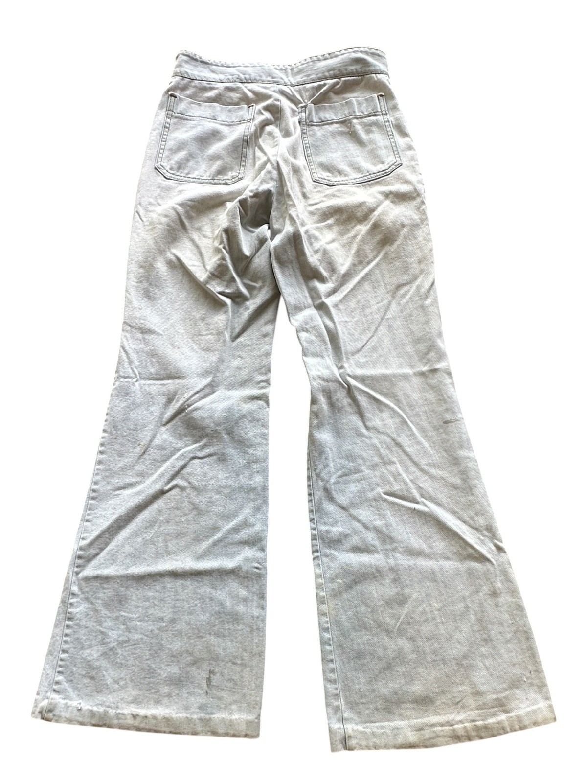 1970s Faded Glory Light Wash Bell Bottoms as is 28×29