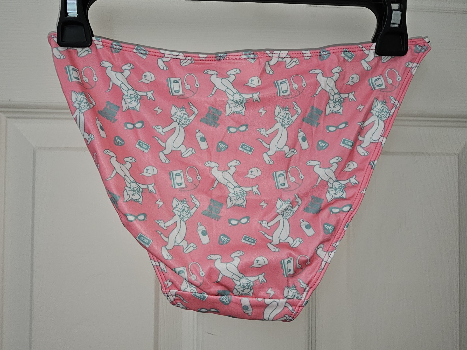 Vintage Cartoon Super Soft String Bikini Panties. Size Large