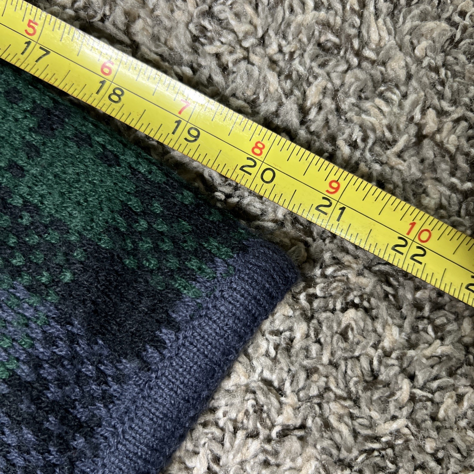 VTG Crystal-Kobe Plaid Cardigan Sweater Purple/Green/Black, Office, Party 90s