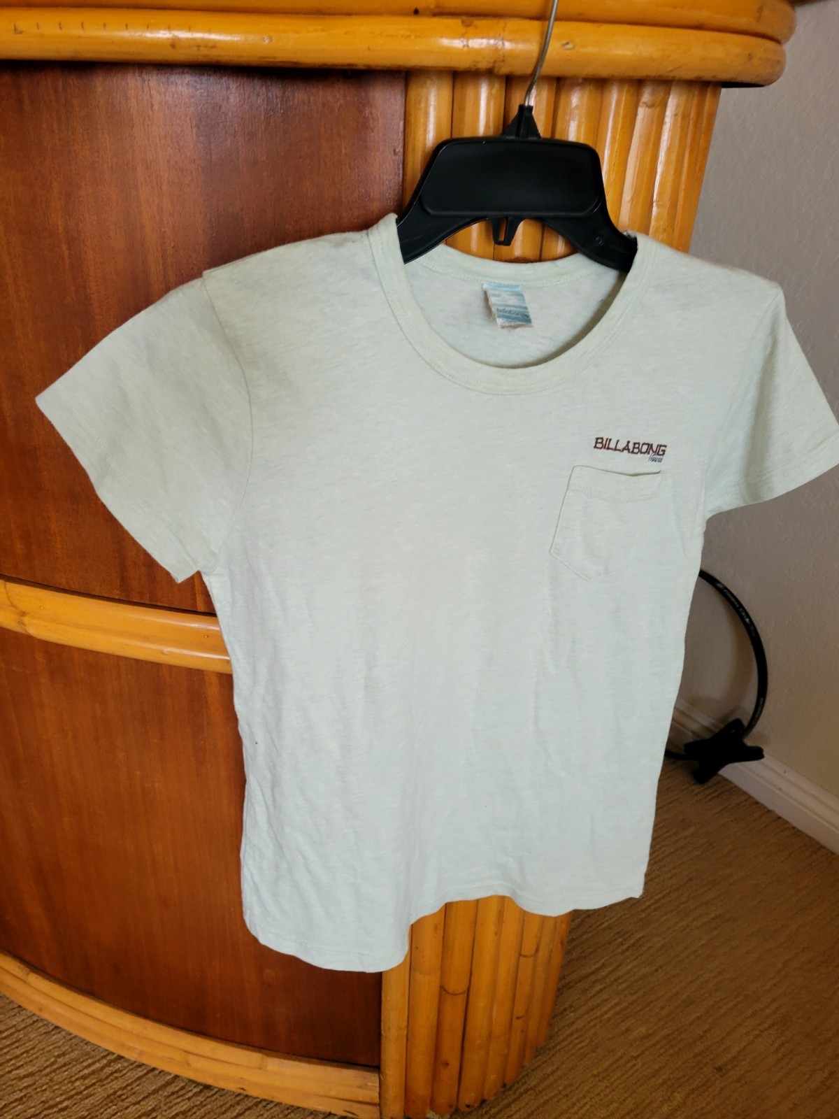 Billabong Junior Retro WAIKIKI Hawaii Tee Shirt Size M