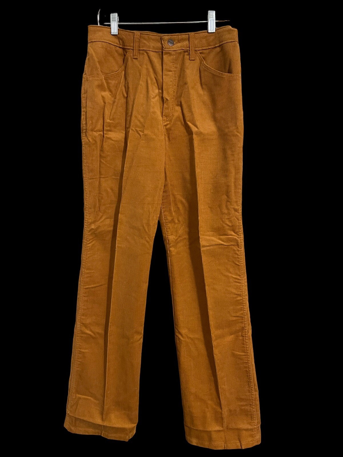 VTG 70s Sears Jeans That Fit Womens Sz 14 Corduroy Pants High Waist Straight Leg